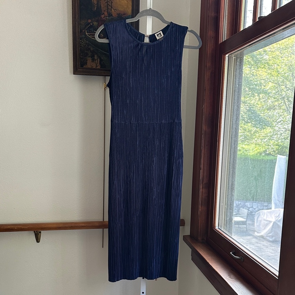 Anne Klein Midnight Blue Midi Dress